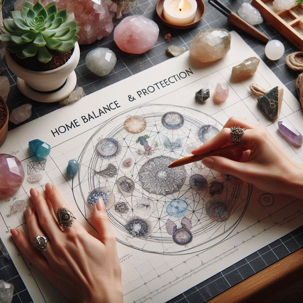 Home Crystal Gridding Service (Consultation)